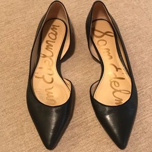 Sam Edelman black flats, size 7.5